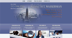Desktop Screenshot of kenwasserman.com